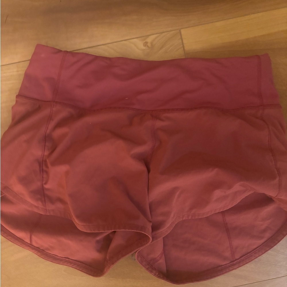 lululemon athletica Red Athletic Shorts